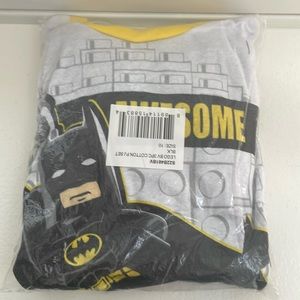 New 3 piece Boys Lego Batman Pajama Set Size 10